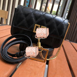 H-bag Givenchy MINI POCKET BAG IN DIAMOND QUILTED LEATHER 18×10×4cm NO.G7