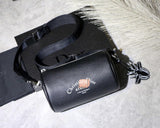H-bag Dior "ROLLER" POUCH IN BLACK GRAINED CALFSKIN