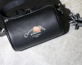 H-bag Dior "ROLLER" POUCH IN BLACK GRAINED CALFSKIN