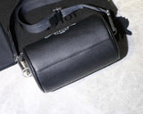 H-bag Dior "ROLLER" POUCH IN BLACK GRAINED CALFSKIN