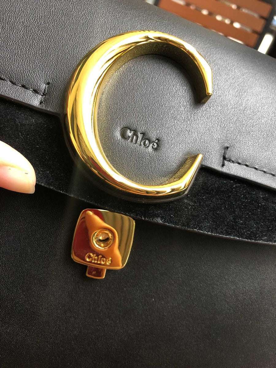 Chloe c belt discount bag