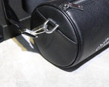 H-bag Dior "ROLLER" POUCH IN BLACK GRAINED CALFSKIN