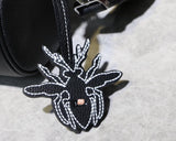 H-bag Dior "ROLLER" POUCH IN BLACK GRAINED CALFSKIN