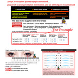 Nearsighted Myopia Computer Blue Light Blocking Reading Distance Glasses Circle Round Metal Frame Women Eyeglasses professional Customized Prescription