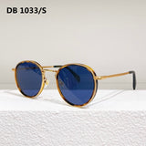 DB Pure Titanium High Quality Original Sunglasses Men Fashion British Style Summer Glasses Women Prescription Eyewear