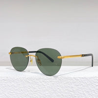 THE MENTALST I Germany Luxury Pure Titanium Polygon Round Sunglasses Men Business Original Quality Designer Eyeglasses With Case