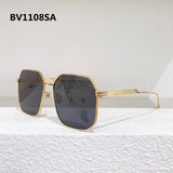 Italian Style Sunglasses BV1012S Luxury  BV1108SA Pilot Men Classical Solar Glasses Pure Titanium Original Eyeglasses