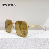 Italian Style Sunglasses BV1012S Luxury  BV1108SA Pilot Men Classical Solar Glasses Pure Titanium Original Eyeglasses