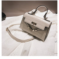 L-package 21-15-7cm Women's Satchel Handbags Top Handle Purses Shoulder Bags Leather Tote for Ladies with Long Strap