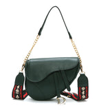 L-package Saddle Shoulder Bag for Women Fashion Small Top Handle Handbag Crossbody Handbag Purse