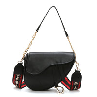L-package Saddle Shoulder Bag for Women Fashion Small Top Handle Handbag Crossbody Handbag Purse