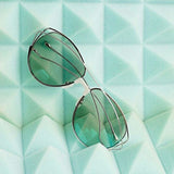 S-sunglasses F.O.R A.R.T‘S S.A.K.E DARK EYE Small Square Polarized Sunglasses for Men and Women Mirrored Lens 61-18-145