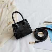 L-package Fashion Classic Mini Crossbody Bags Top Handle Clutch Handbags Square Leather Shoulder Handbag For Women's