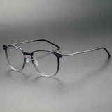 Prescription Glasses Square Denmark Linde 6549 Titanium No Screw Korea Glasses Frames Optical Ultra-light Business Frame