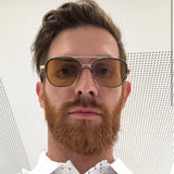 Luxury Brand Men's Sunglasses S117 Women Female Sunglasses 2023 Fashion Women's Titanium Polit Sun Glass WIth Original Case