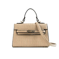 L-package 21-15-7cm Women's Satchel Handbags Top Handle Purses Shoulder Bags Leather Tote for Ladies with Long Strap