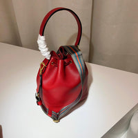 H-bag Prada Leather bucket bag NO.1BE018 SIZE:21×25×15cm