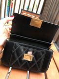 H-bag Givenchy MINI POCKET BAG IN DIAMOND QUILTED LEATHER 18×10×4cm NO.G7
