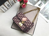 H-bag Dior OBLIQUE SADDLE CLUTCH “Dioraddict” M5818 SIZE:24cm