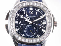 W-watch P.a.t.e.k P.h.i.l.i.p.p.e 5164A  AQUANAUT TRAVEL TIME.