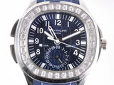 W-watch P.a.t.e.k P.h.i.l.i.p.p.e 5164A  AQUANAUT TRAVEL TIME.