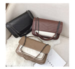 L-package 32-22-8cm Leather Small Vintage Adjustable Shoulder Bag Crossbody Bags for Women