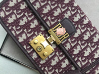 H-bag Dior OBLIQUE SADDLE CLUTCH “Dioraddict” M5818 SIZE:24cm