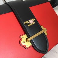 H-bag Prada Cahier Large leather bag NO.1BD178 SIZE:24×17×7cm