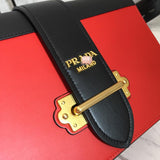 H-bag Prada Cahier Large leather bag NO.1BD178 SIZE:24×17×7cm