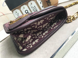 H-bag Dior OBLIQUE SADDLE CLUTCH “Dioraddict” M5818 SIZE:24cm