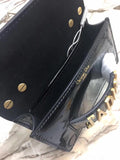 H-bag MINI J'A.D.I.O.R ULTRA BLACK BAG Flash skin 18cm