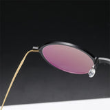 Glasses Men 6508 Denmark Titanium No Screw Korea Glasses Frames Optical Ultra-light Business Prescription glasses