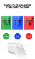 Smart Digital Thermometer Forehead Ear For Adults No Touch Temporal Infrared Themometers Baby Accurate Instant Lcd Readings