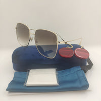 Strawberry Heart Chain Oval Sunglasses For Women Personality Shades Brand Designer Fashion Summer Girls For Sun Glasses UV400