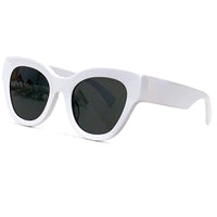 Super Cat's Eye Sunglasses 2023 Retro Women's Round Colorful Color Matching Sunglasses Women Retro Fashion Summer Sunshade