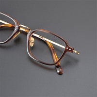 XQ2615 Square retro myopia Oval glasses frame for men and women  myopia  prescription myopia  Plate eyeglass frame full frame