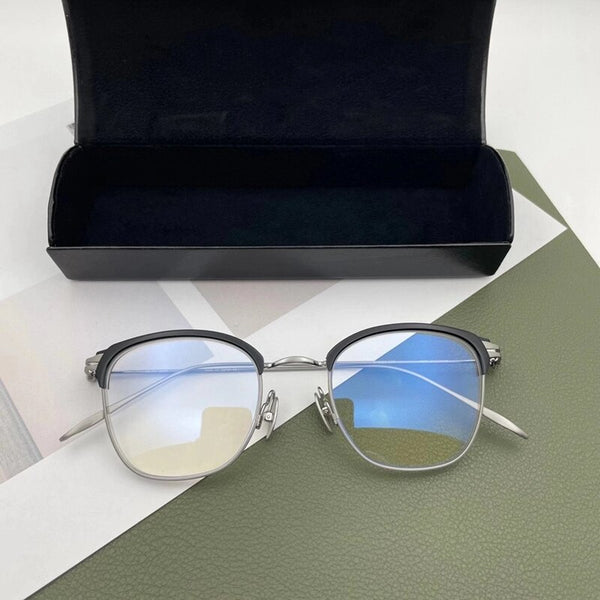 2021 Glasses Frame Titanium Prescription Glasses Women Myopia Eyeglasses Frames for men Vintage Japan Designer Brand Glasses