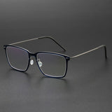 High Quality 6505 Glasses Frame Denmark Linde Titanium No Screw Korea Glasses Frames Optical Glasses