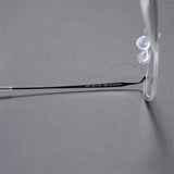Men's Glasses Oval Denmark Linde 6509 Titanium No Screw Korea Glasses Frames Optical Ultra-light Women Lens