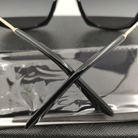 2023 Woman Square Acetate Summer Fashion Sunglasses For Women Steampunk Black Brand Designer New Irregular Shades Sun Glasses