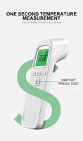 Smart Digital Thermometer Forehead Ear For Adults No Touch Temporal Infrared Themometers Baby Accurate Instant Lcd Readings