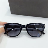 Luxury Men's Sunglasses Brand FT0237 Men's Sunglasses Tom For Women Ladies Square Acetate Sun Glasses Designer Sunglasses