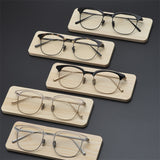 D7216 Handmade Titanium Acetate Optical Eyeglasses Frame  For Men and Women Fashion Retro Myopia Glasses Glasses