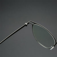 Titanium Eyeglass Frames Denmark Titanium No Screw Korea Glasses Frames Optical Ultra-light Business Luxury Glasses Men