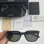 Original 2023 Gentle Monster Heizer Black Zeiss Lens Sunglasses Black Suit