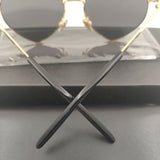 Gold Heart Sunglasses For Women Fashion Classic Ladies Party Trending Products Brand Designer New Irregular Sun Glasses UV400