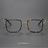 Men's Glasses 5511A Denmark Titanium No Screw Korea Glasses Frames Optical Ultra-light Business Men's Eyeglasses Frame