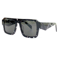 Retro Big-Frame Ladies Sunglasses Luxury Square Gradient Cool Ladies Sunglasses 2023 Designer Big-Frame Glasses