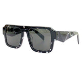 Retro Big-Frame Ladies Sunglasses Luxury Square Gradient Cool Ladies Sunglasses 2023 Designer Big-Frame Glasses