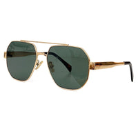 2023 New Sunglasses Pilot Sun Glasses Alloy Frame Luxury Eyeglasses Gold Color Cool Summer Glasses